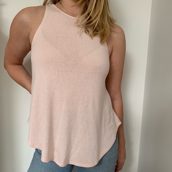 Aritzia Tops - Wilfred/Aritzia Pink Tank